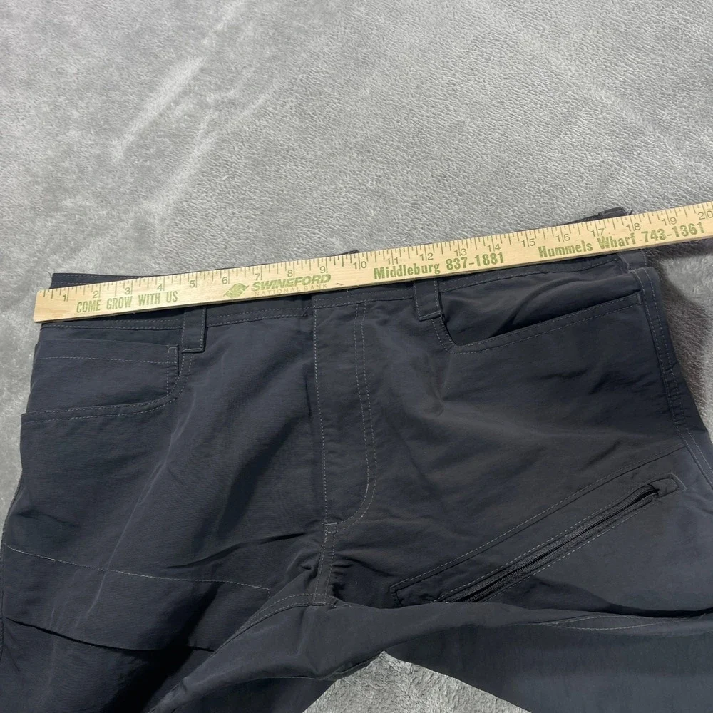 The North Face‎ Hiking Pants Mens 36x28 Dark Gray Charcoal Outdoor Cargo